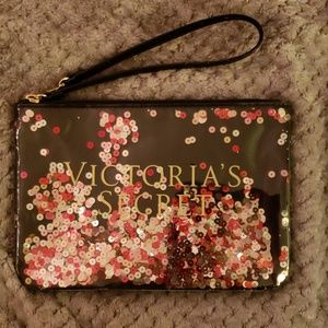 Victoria's Secret wristlet, sequins
